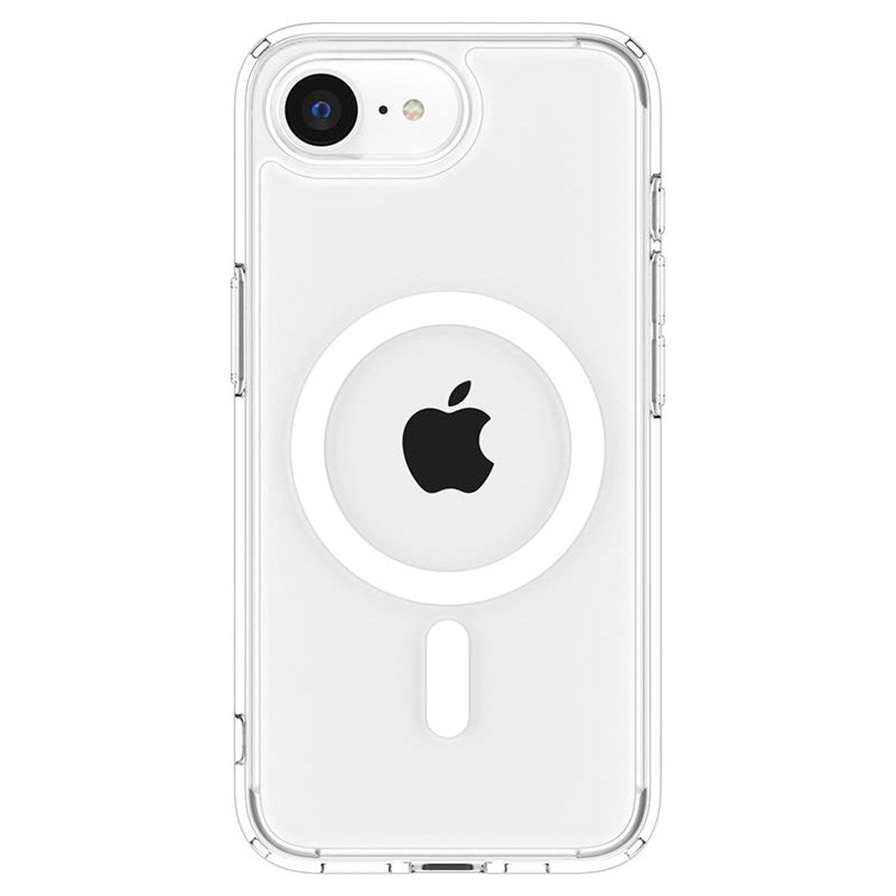 Spigen iPhone 17e / 16e Ultra Hybrid Plastik Cover - MagSafe Kompatibel - Gennemsigtig / Hvid