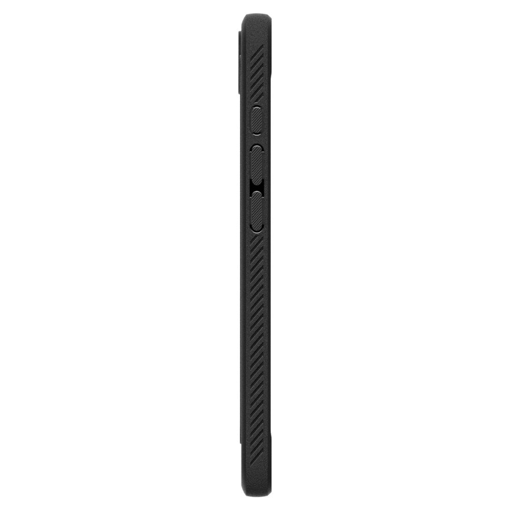 iPhone 17e / 16e Spigen Rugged Armor Bagside Cover - MagSafe Kompatibel - Mat Sort