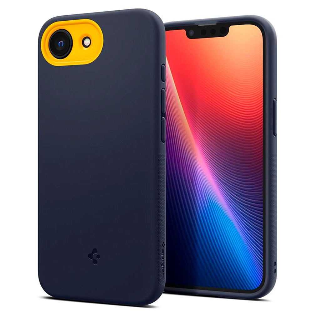 Spigen - iPhone 17e / 16e Nano Pop Cover - MagSafe Kompatibel - Blå / Gul