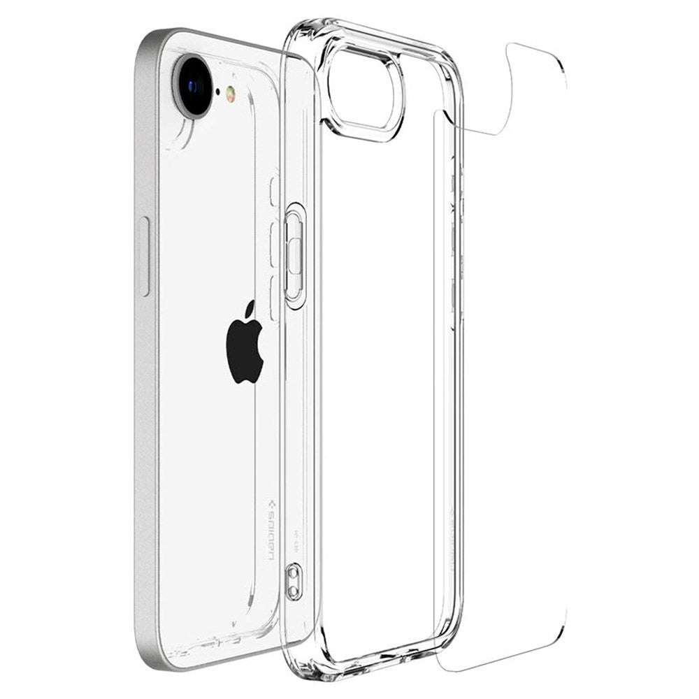 Spigen iPhone 16e Ultra Hybrid Plastik Cover - Gennemsigtig