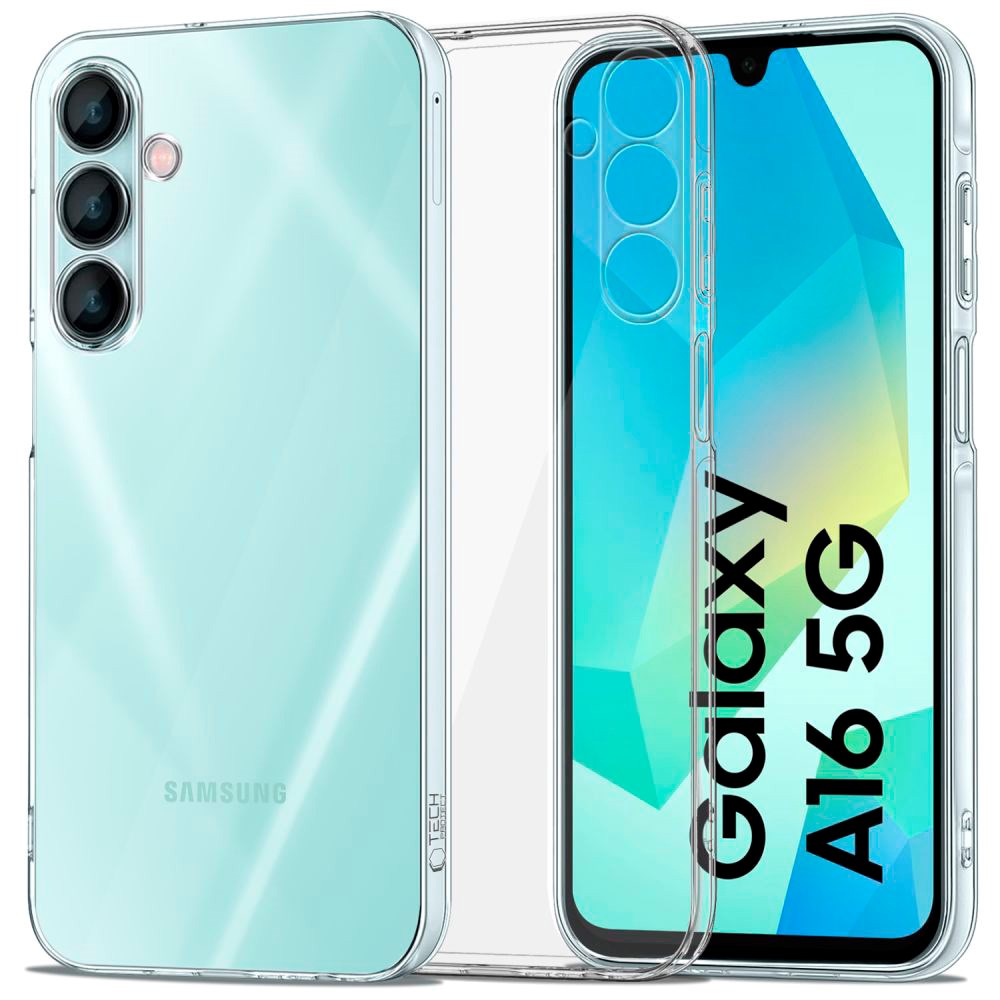Tech-Protect FlexAir+ Etui til Galaxy A16 - Gennemsigtig