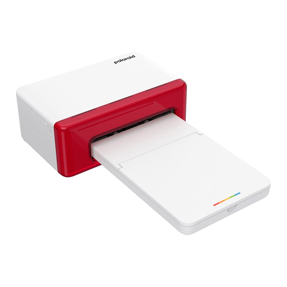 Polaroid Hi-Print Mobil Fotoprinter 4"x6" - Hvid / Rød