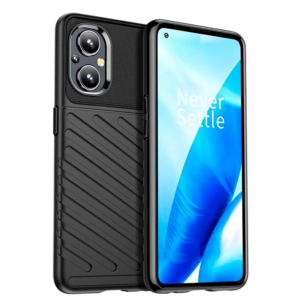 OPPO Reno7 (4G) Hurtle Thunder Series Plastik Bagside Cover - Sort
