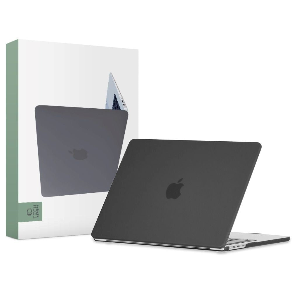 MacBook Air 13" M2/M3/M4 (2022-2025) - Tech-Protect Smartshell Case - Matte Black