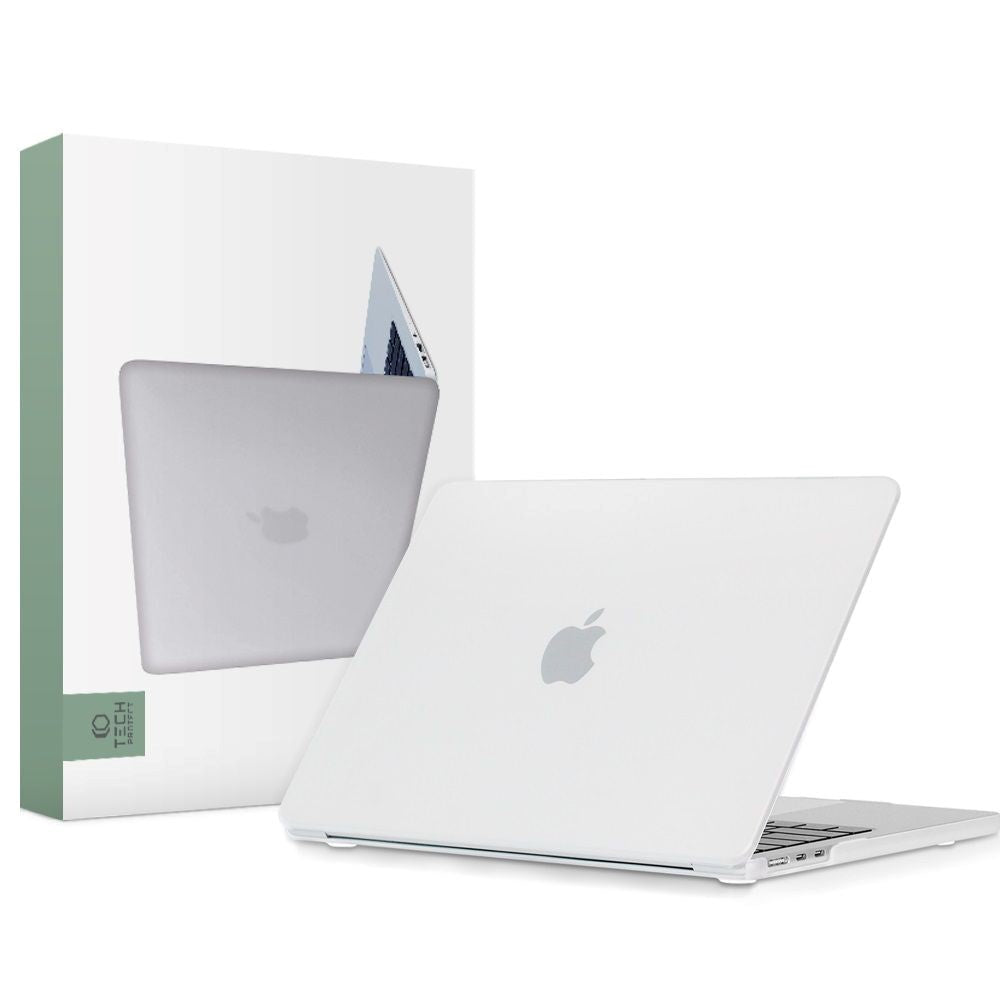MacBook Air 13" M2/M3/M4 (2022-2025) - Tech-Protect Smartshell Case - Matte Clear