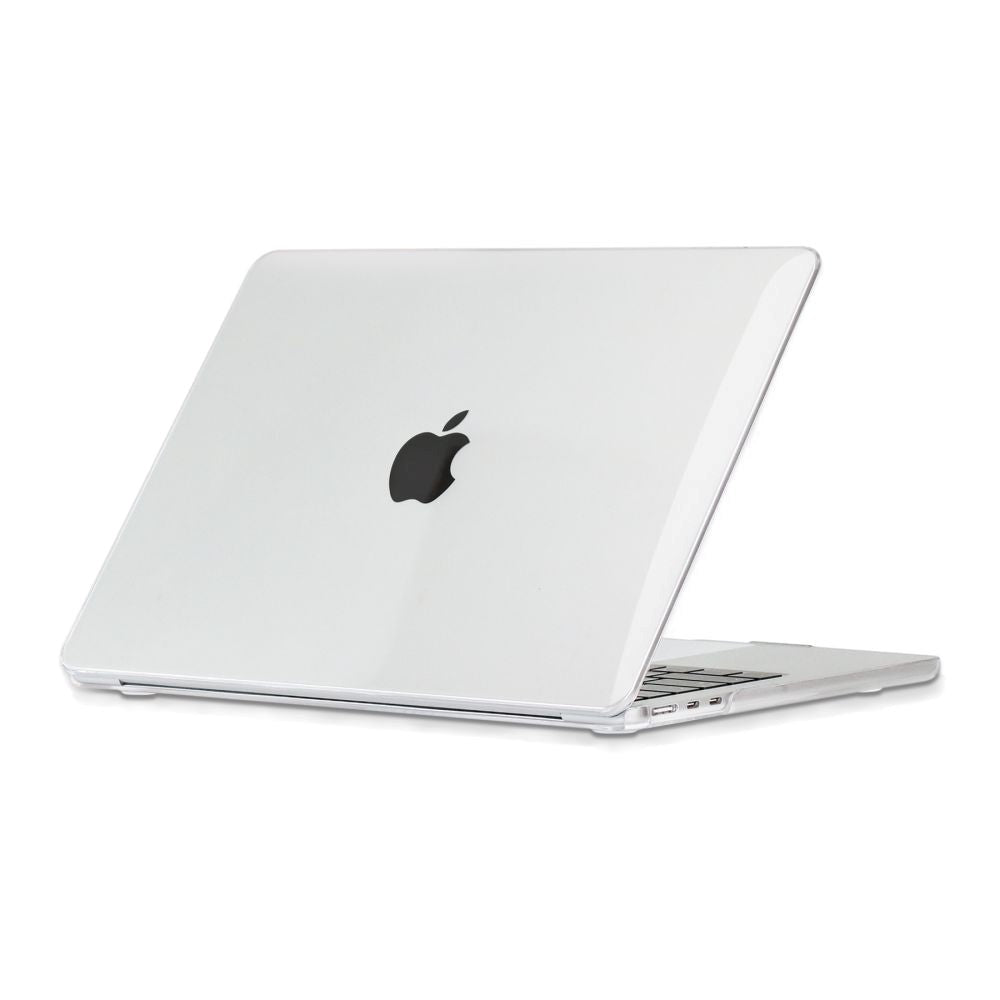 MacBook Air 13" M2/M3/M4 (2022-2025) - Tech-Protect Smartshell Case - Crystal Clear
