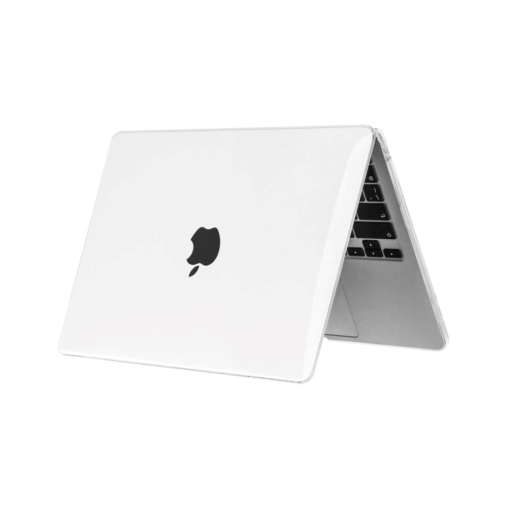 MacBook Air 13" M2/M3/M4 (2022-2025) - Tech-Protect Smartshell Case - Crystal Clear