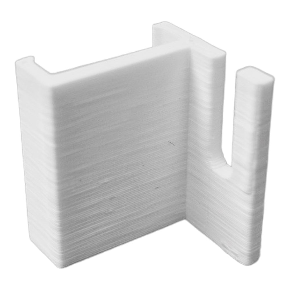 Light Solutions - Philips Hue LightStrip V4 & Gradient Beslag 90° - 10 stk. - Hvid