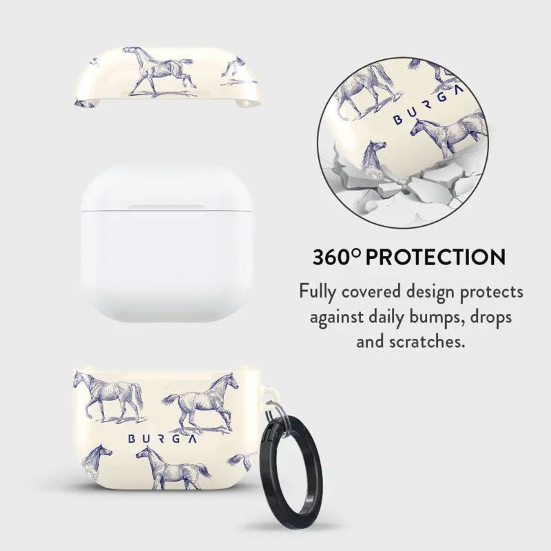 Apple AirPods (4. Gen.) Burga Cover - Derby Race