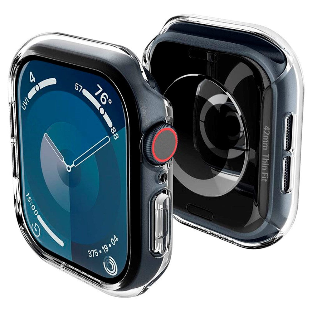 Spigen Thin Fit Cover - Apple Watch 11 / 10 (46mm) - Gennemsigtig