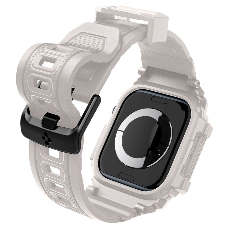 Spigen Rugged Armor Pro Apple Watch (38/40/SE/41/42mm) - Rem m. Cover - Beige