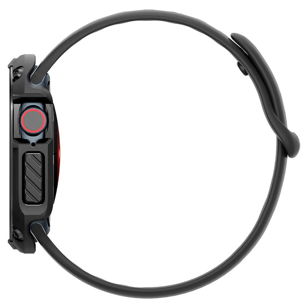 Spigen Tough Armor Cover m. Skærmbeskyttelsesglas - Apple Watch 11 / 10 (46mm) - Sort