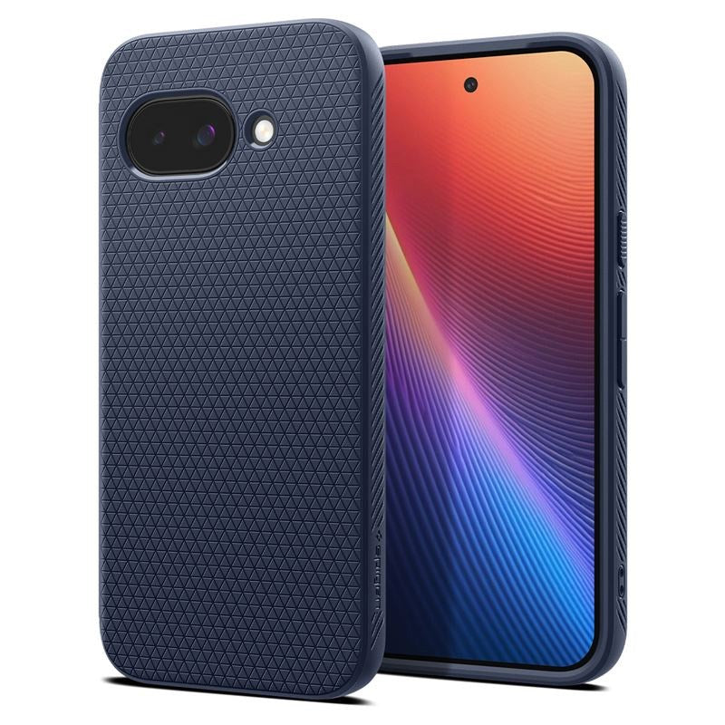 Spigen - Liquid Air Fleksibelt Plastik Cover - Google Pixel 9a - Blå