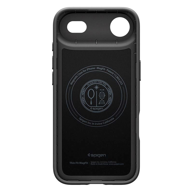 Spigen Thin Fit Cover - iPhone Air - MagSafe Kompatibel - Sort