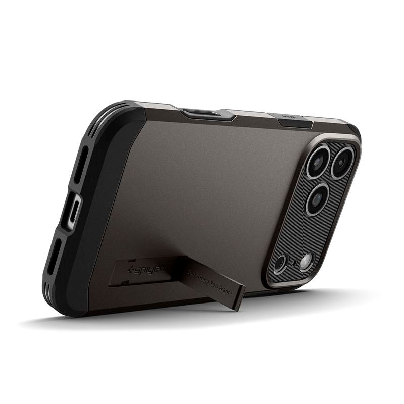 Spigen Tough Armor T Cover - iPhone 17 Pro - MagSafe Kompatibel - Grå