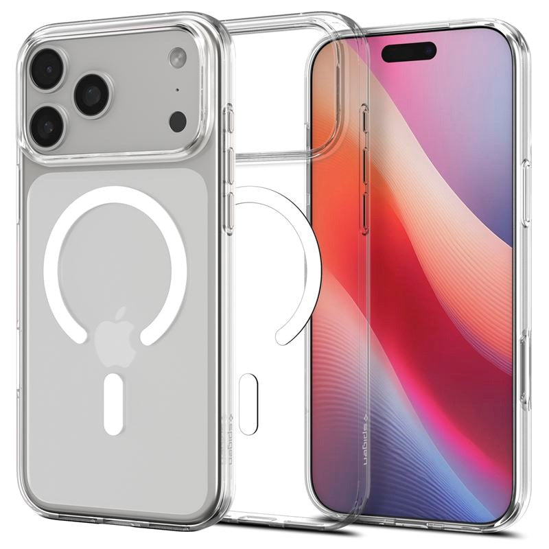 Spigen - iPhone 17 Pro Max - Liquid Crystal Cover - MagSafe Kompatibel - Gennemsigtig