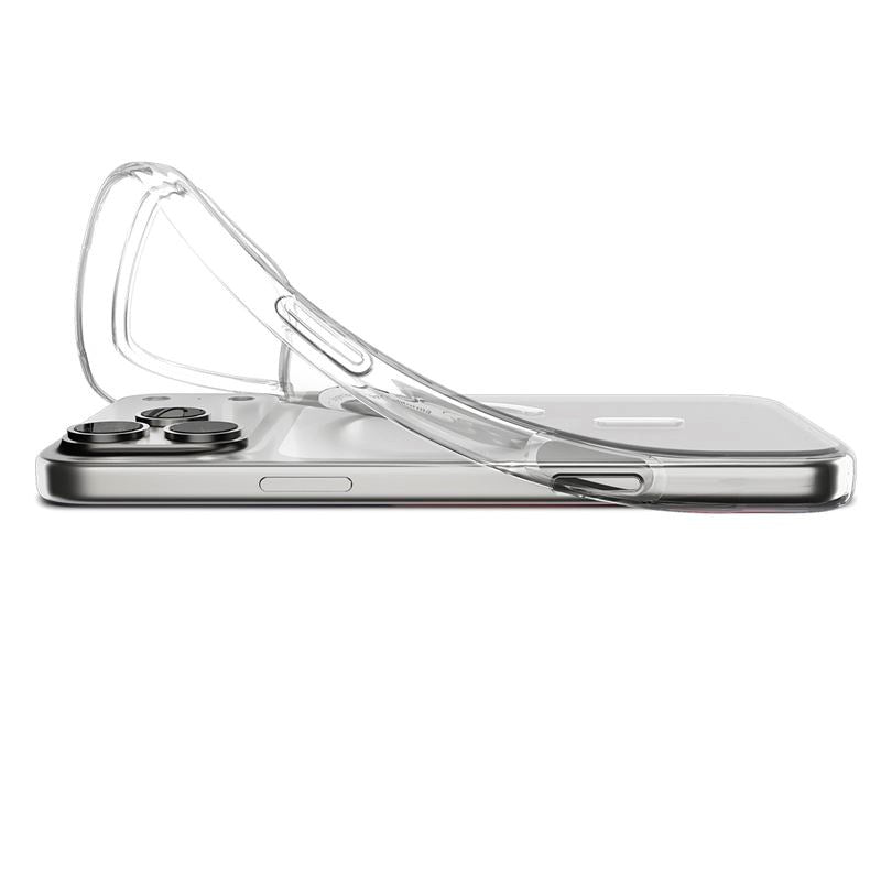 Spigen - iPhone 17 Pro - Liquid Crystal Cover - MagSafe Kompatibel - Gennemsigtig