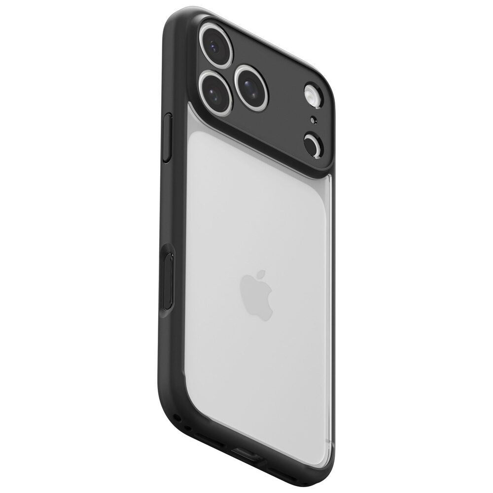 iPhone 18 Pro / 17 Pro Spigen Ultra Hybrid Bagside Cover - Mat Sort