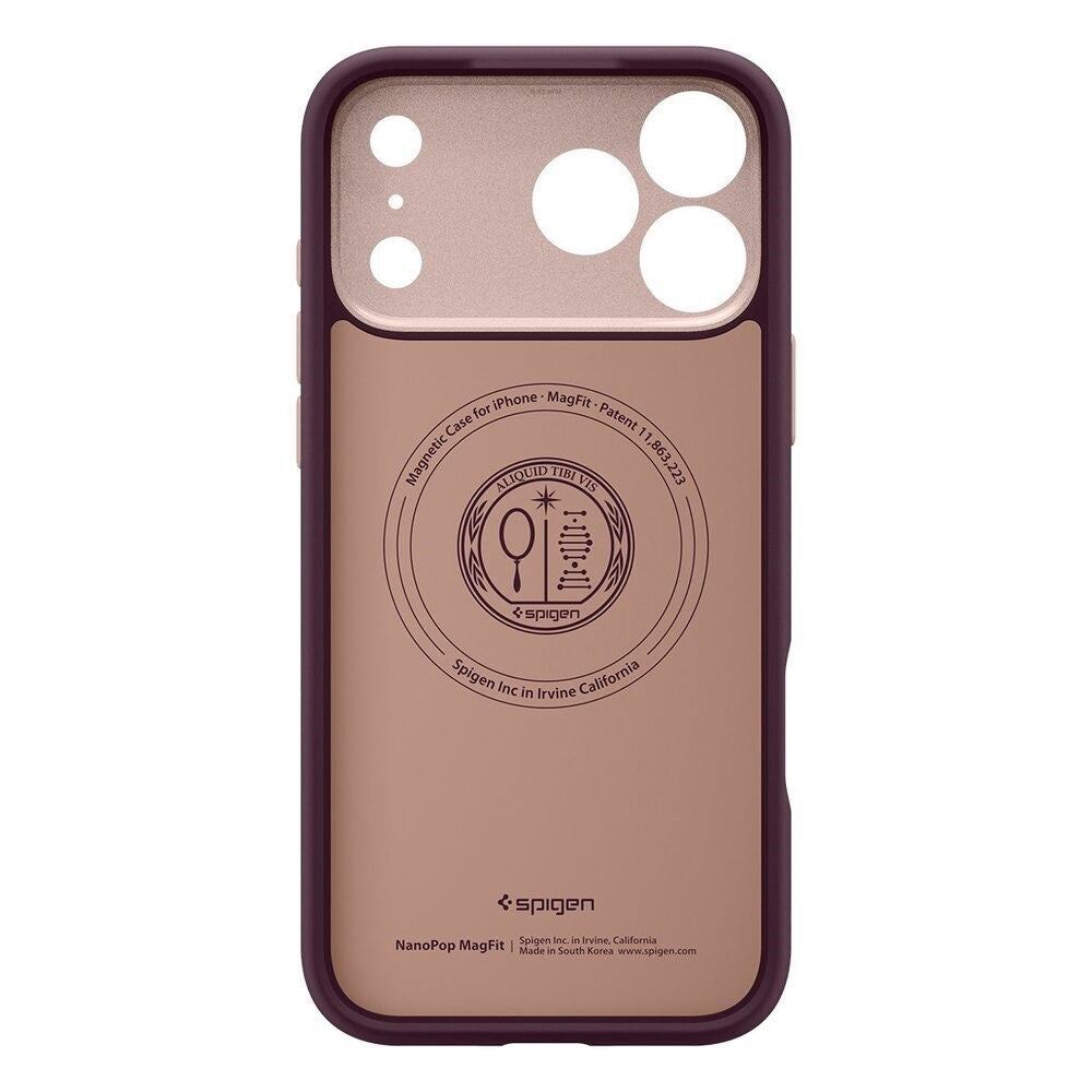 iPhone 18 Pro / 17 Pro Spigen Nano Pop Bagside Cover - MagSafe Kompatibel - Lilla