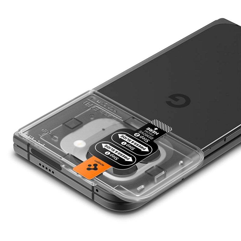 Google Pixel 9 Pro Fold - Spigen Hærdet Glas Kameralinsebeskyttelse - 2 stk. - Gennemsigtig