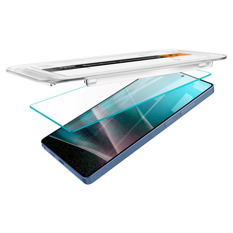 Samsung Galaxy S25 Ultra Spigen EZ Fit Glas.tR Beskyttelsesglas 2 Stk. - Case Friendly - Gennemsigtig