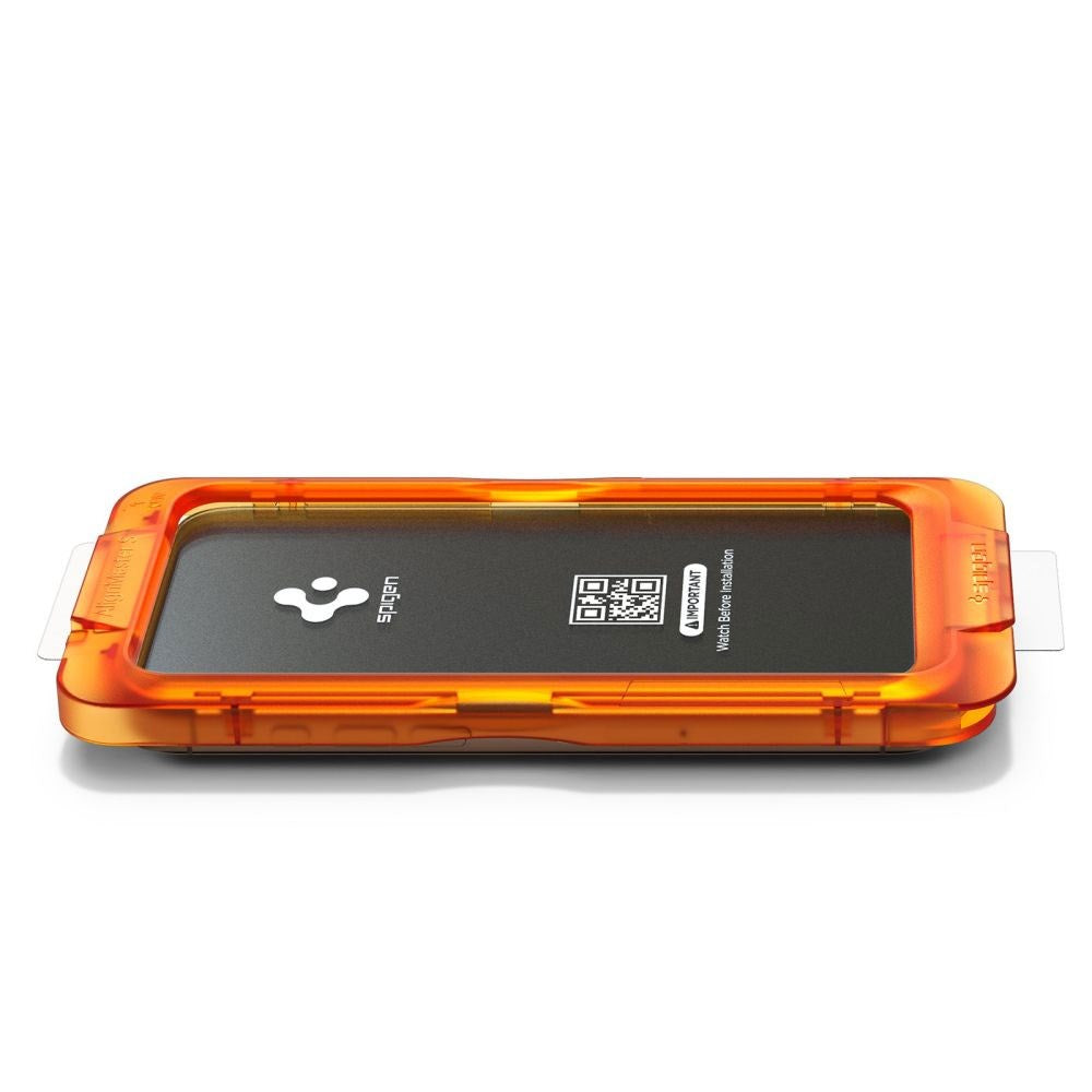 iPhone 17 Spigen Beskyttelsesglas m. AlignMaster - 3 stk. - Gennemsigtig