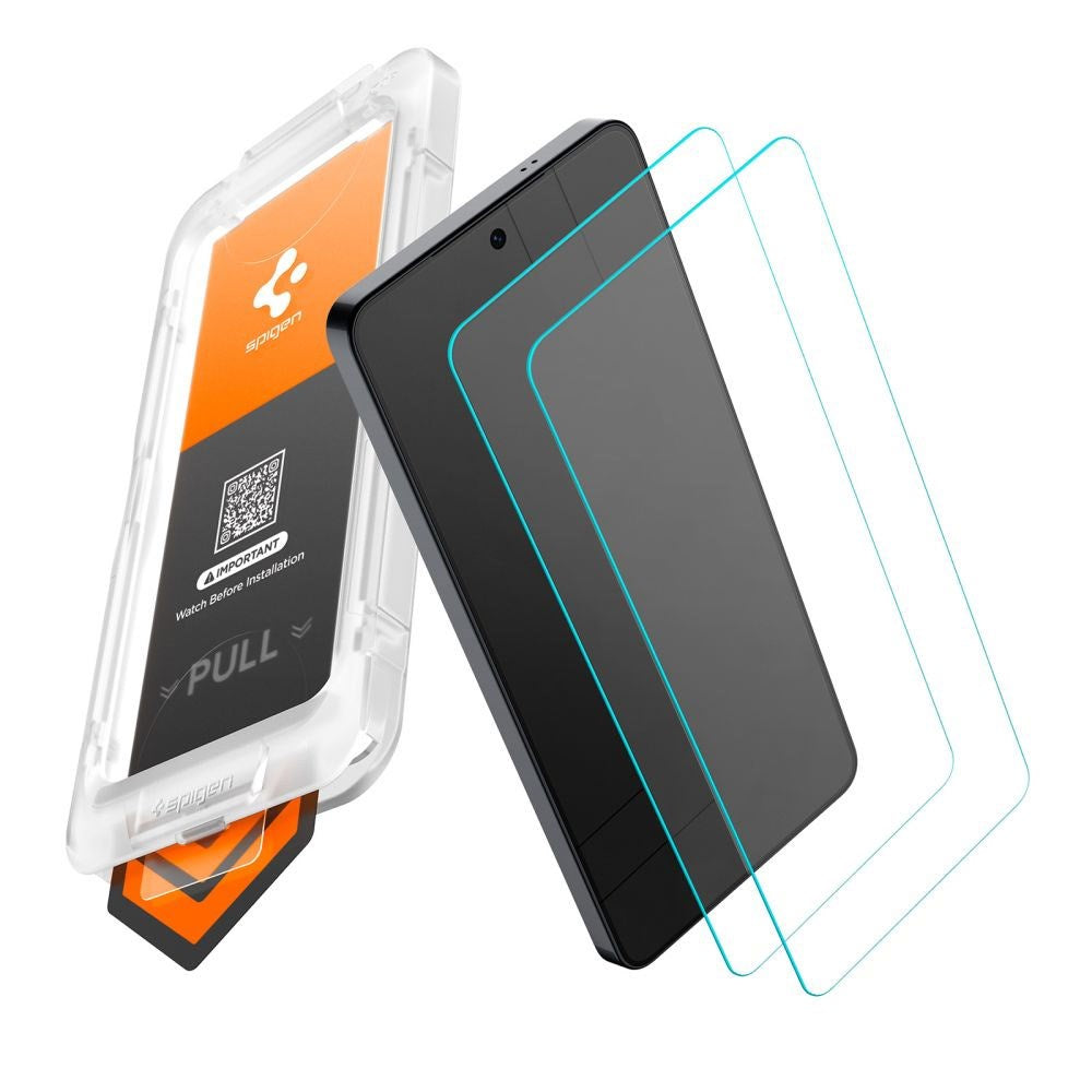 Spigen Samsung Galaxy S26 Ultra Glass tR EZ Fit Pro HD Skærmglas - 2 stk - Gennemsigtig