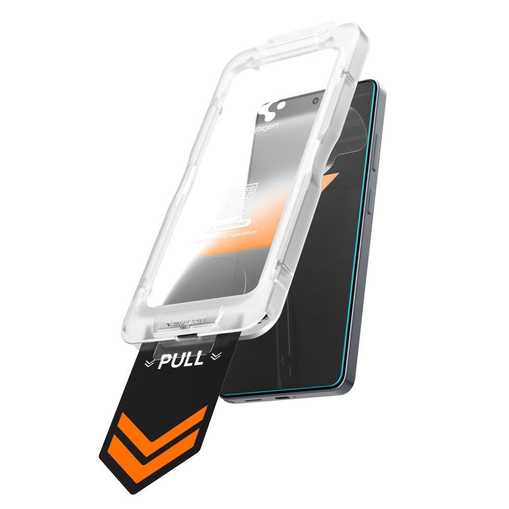 Spigen Samsung Galaxy S26 Ultra Glass tR EZ Fit Pro HD Skærmglas - Privacy - 2 stk - Gennemsigtig