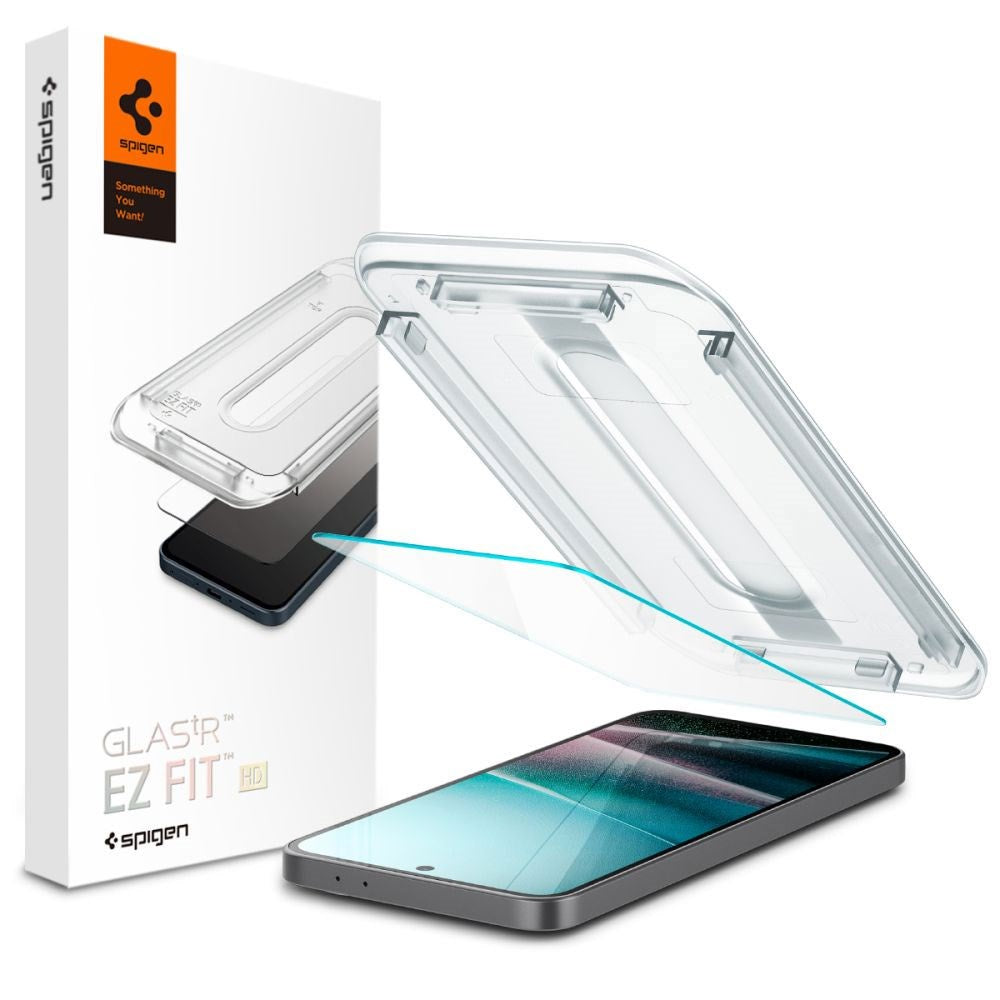 Samsung Galaxy A37/A36 (5G) - Spigen EZ Fit Glass tR Skærmbeskyttelse - Case Friendly - Gennemsigtig