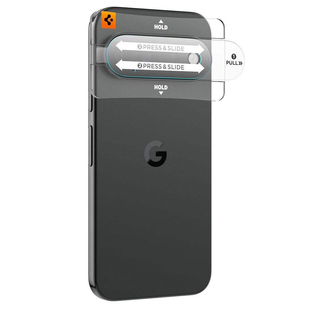 Google Pixel 11 Pro Spigen Glass tR EZ Fit Optik Pro Kamerabeskytter - 2 stk - Gennemsigtig