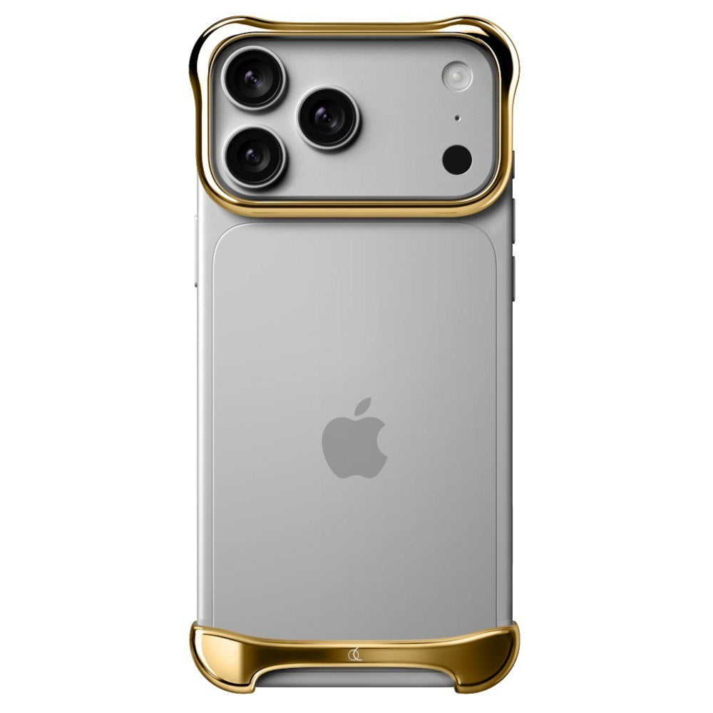 Arc Pulse Aluminum Bumper Cover - iPhone 18 Pro - Gold