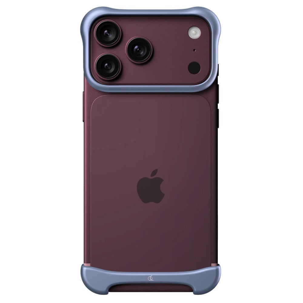 Arc Pulse Aluminum Bumper Cover - iPhone 18 Pro Max - Matte Light Blue