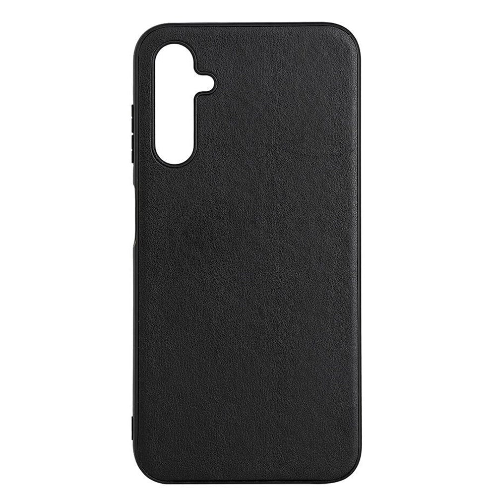 Samsung Galaxy A15 (5G) / A15 Buffalo Vegansk Læder Bagside Cover - Sort