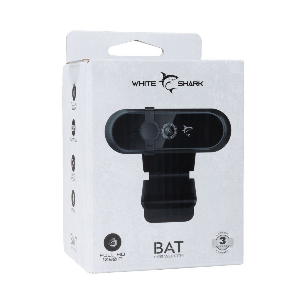 White Shark BAT Webcam - Sort