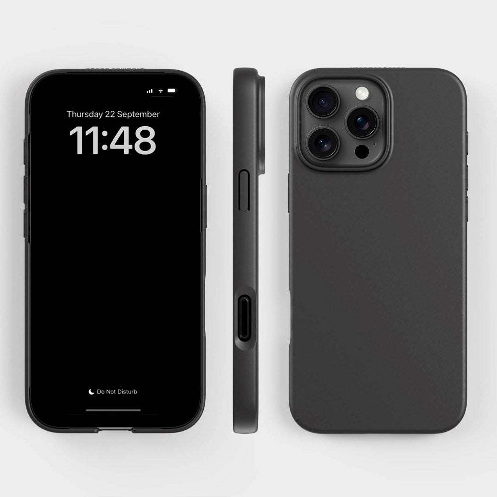 agood company iPhone 16 Pro Max PLNTPRTCT Case - Obsidian Black