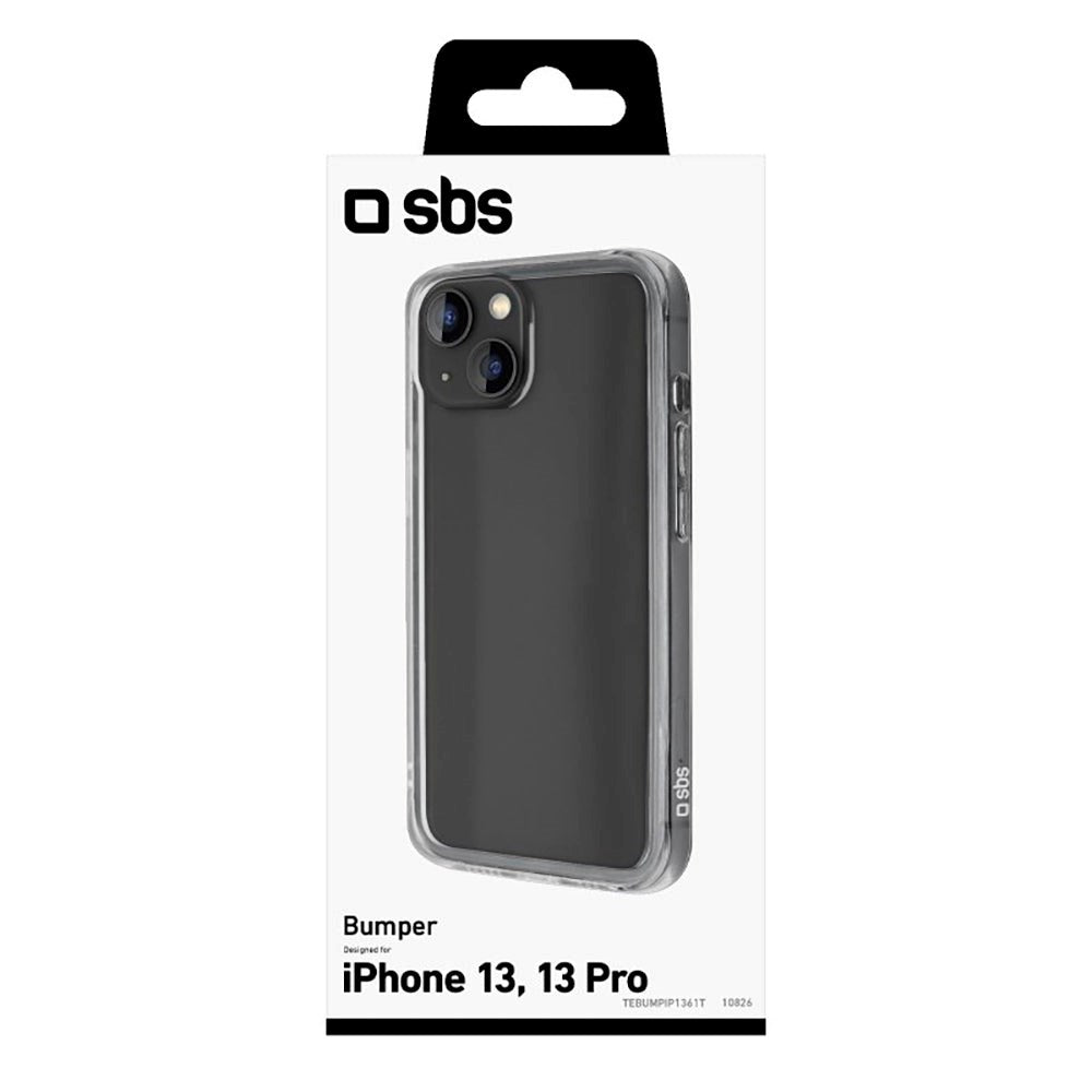 SBS iPhone 14 / 13 Bumper Ramme Cover - Gennemsigtig