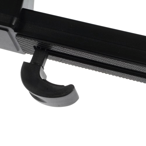 Universal Nakkestøtte 360 Degree Safefit Bil Tabletholder 7-12" - Sort