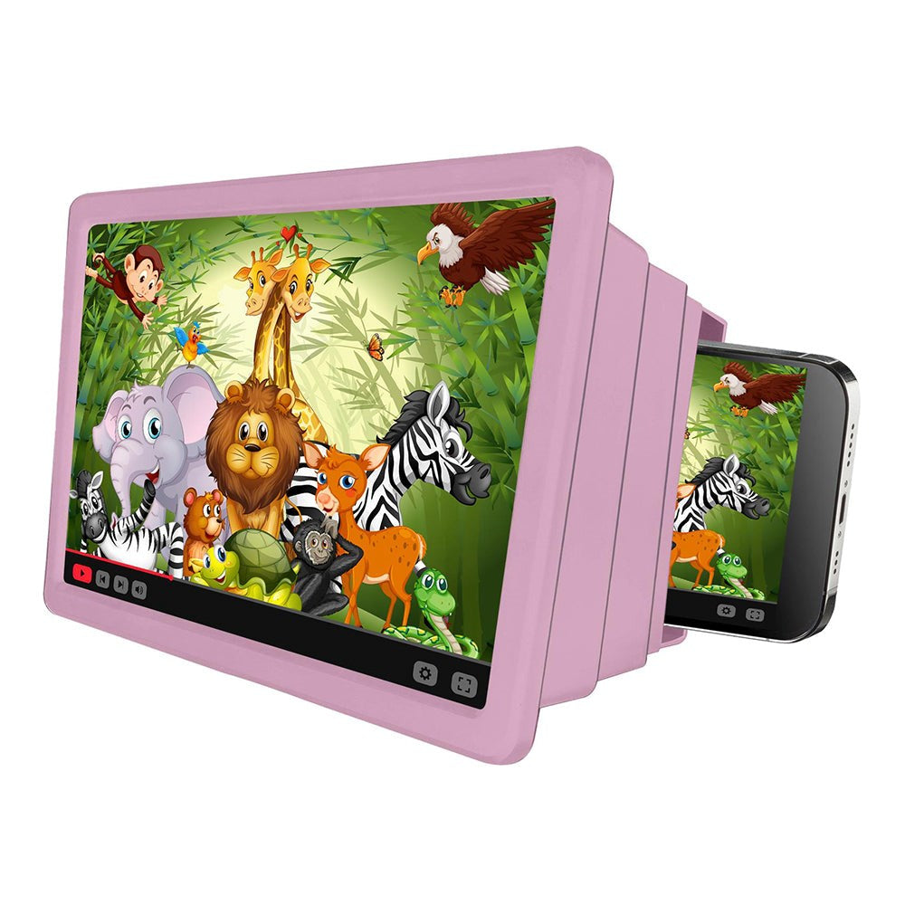 Celly Kids Smartphone Screen Magnifier - Lyserød