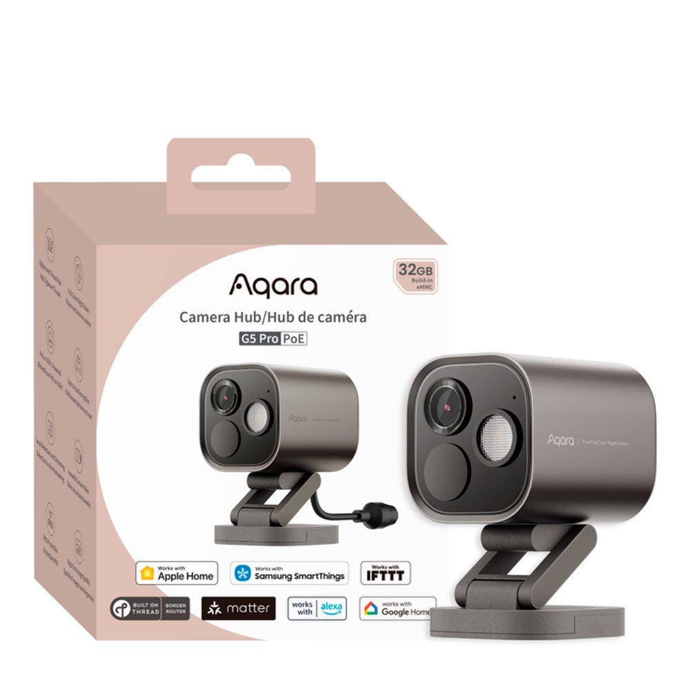 Aqara Camera Hub G5 Pro - (PoE) - Grå