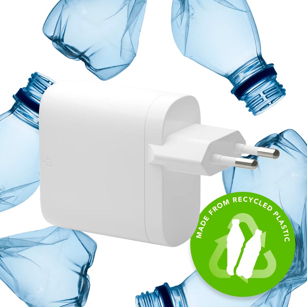 1 x USB-C 65W - dbramante1928 EU Vægoplader - Hvid