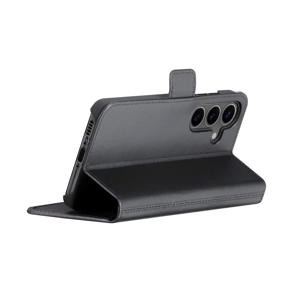 dbramante1928 Copenhagen - Samsung Galaxy A56 (5G) - Slim Ægte Læder Cover m. Pung - Black