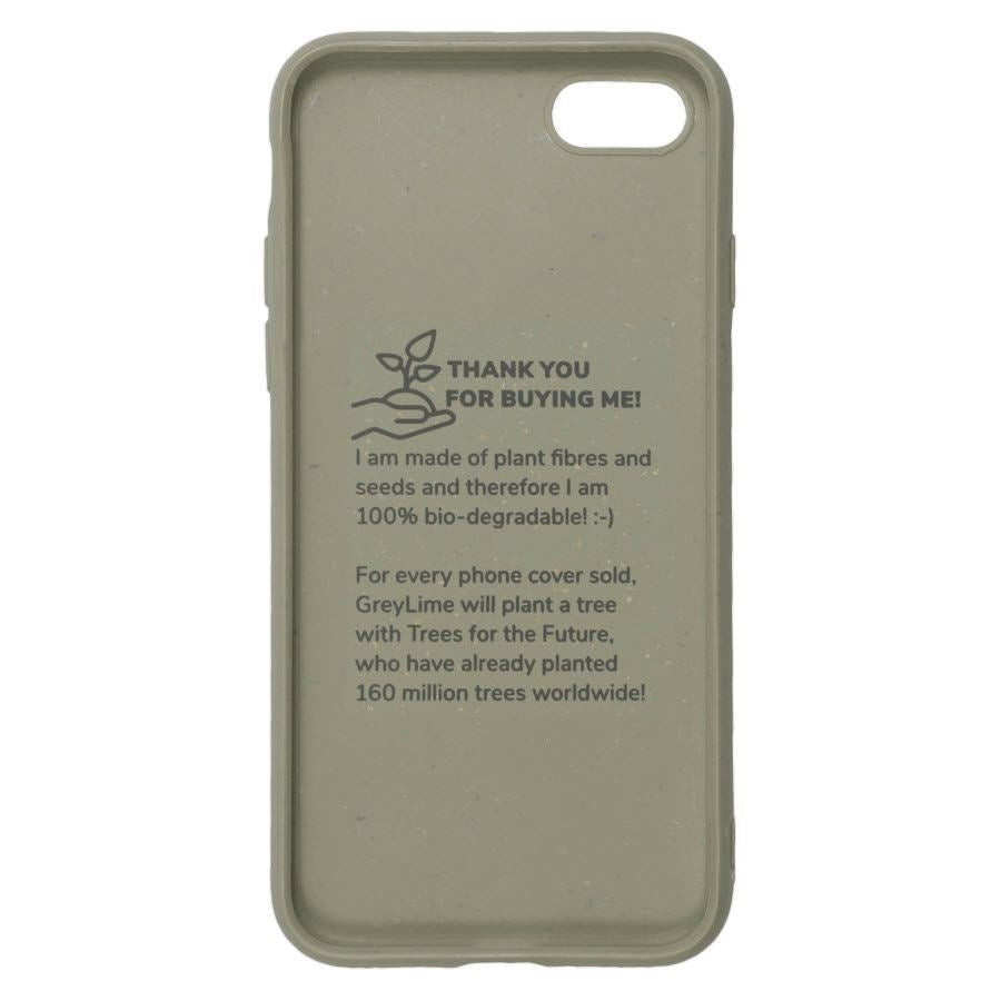 iPhone SE (2022 / 2020) / 8 / 7 / 6(s) GreyLime 100% Biodegradable Cover - Grøn