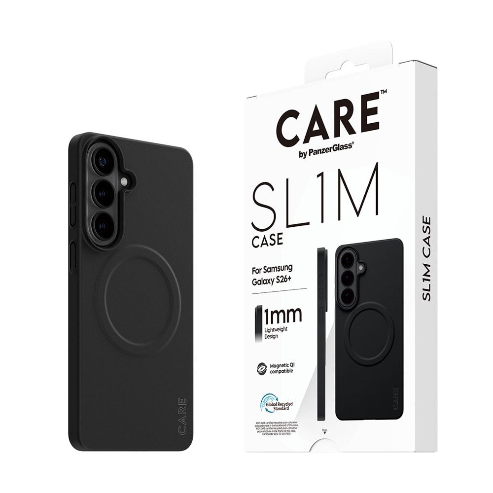 Samsung Galaxy S26+ (Plus) CARE by PanzerGlass SL1M Cover - Sort