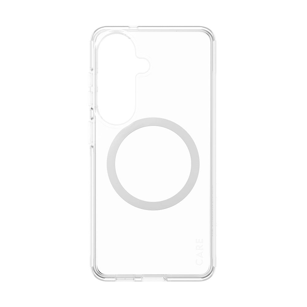Samsung Galaxy S26 CARE by PanzerGlass Urban Explorer Cover - Qi Kompatibel - Gennemsigtig / Hvid