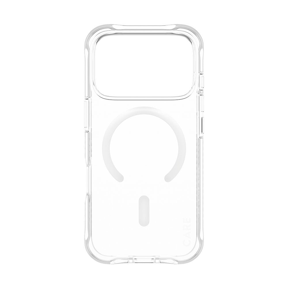 iPhone 18 Pro / 17 Pro CARE by PanzerGlass Fashionable Samba Mobil Cover - MagSafe Kompatibel - Gennemsigtig