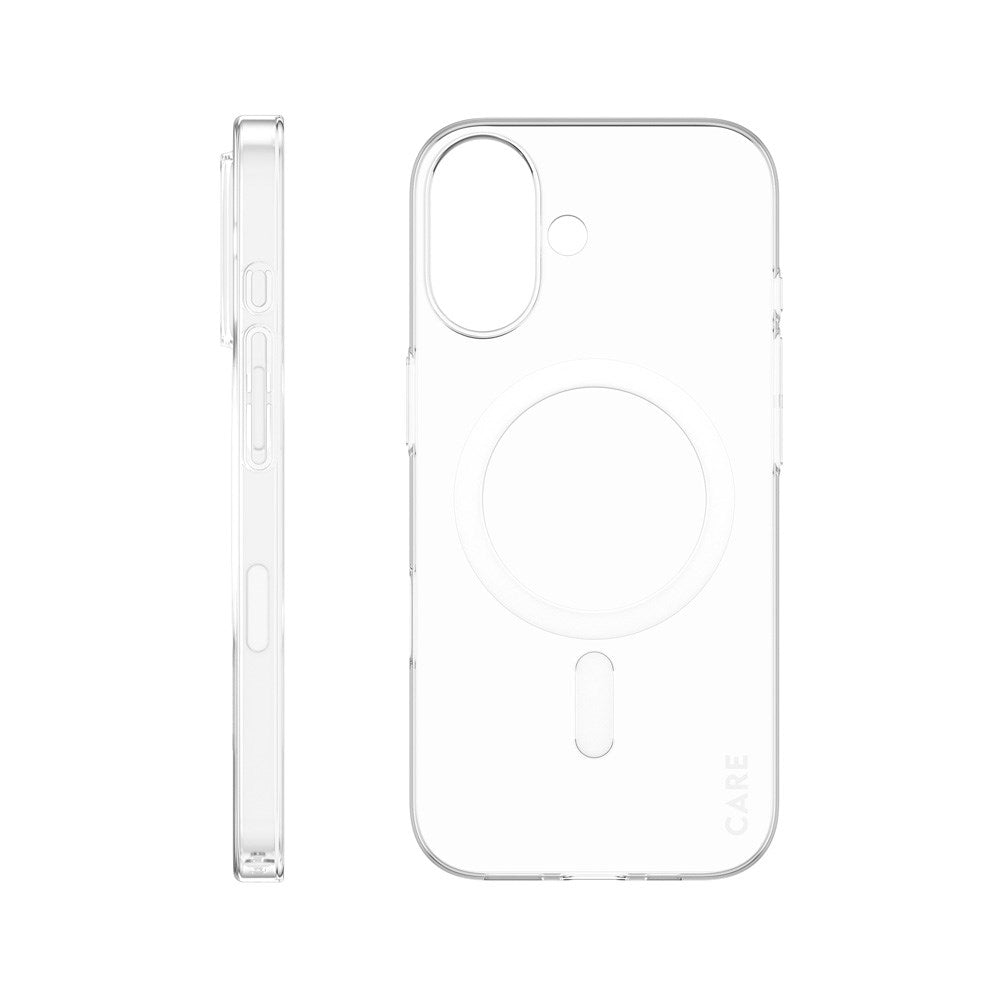 iPhone 17 CARE by PanzerGlass SL1M Cover - MagSafe Kompatibel - Gennemsigtig