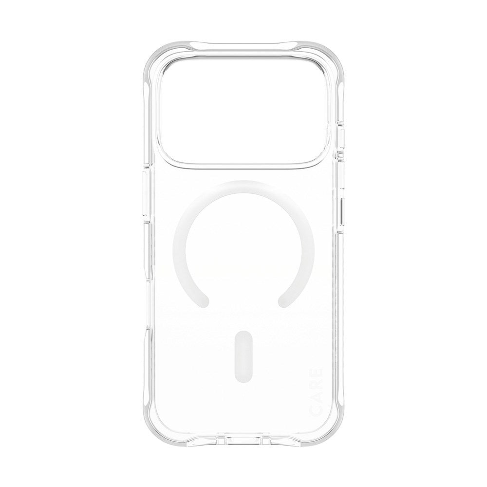 iPhone 17 Pro CARE by PanzerGlass Fashionable Samba Mobil Cover - MagSafe Kompatibel - Transparent