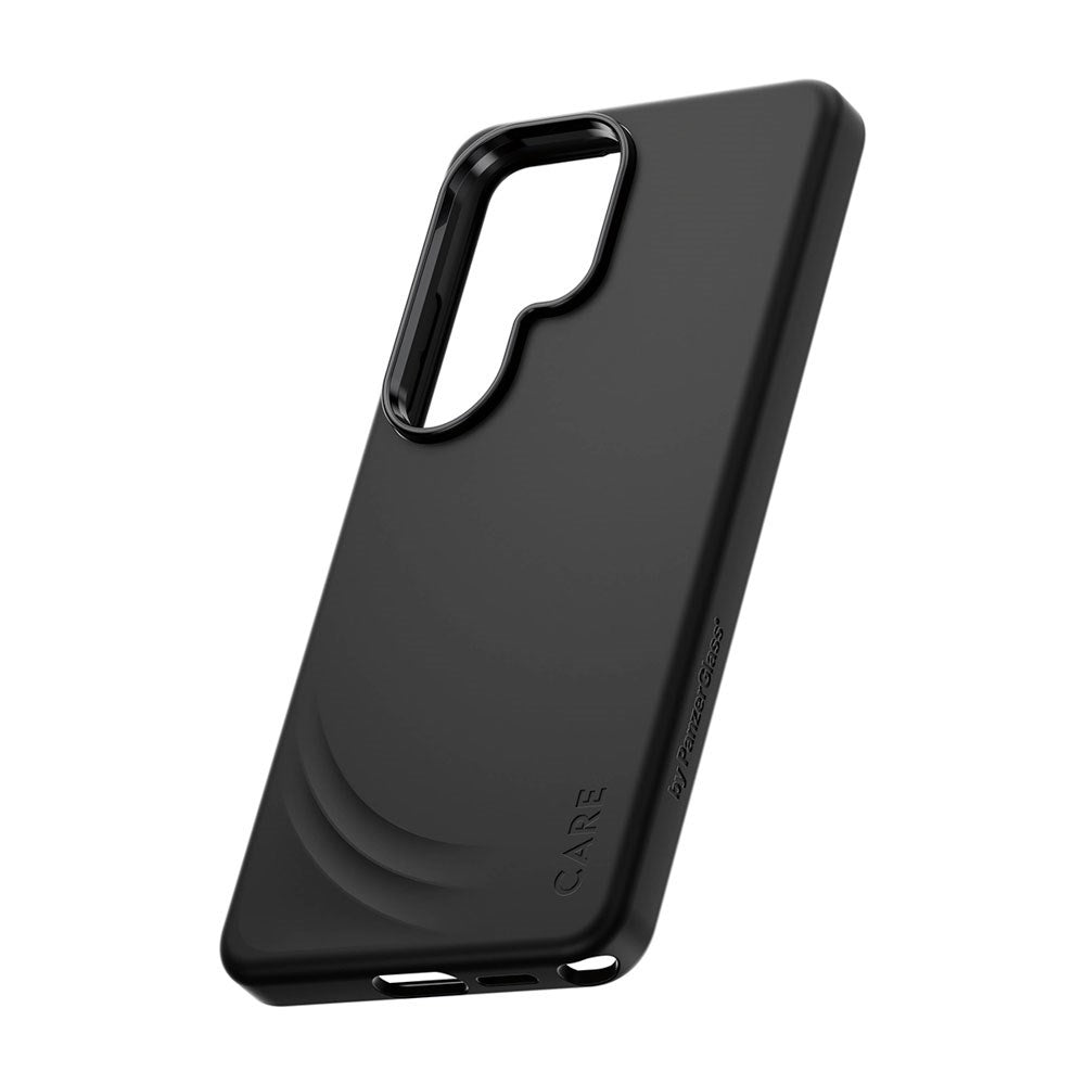 Samsung Galaxy S26 Ultra CARE by PanzerGlass Feature Flow Mobil Cover - Qi Kompatibel - Sort