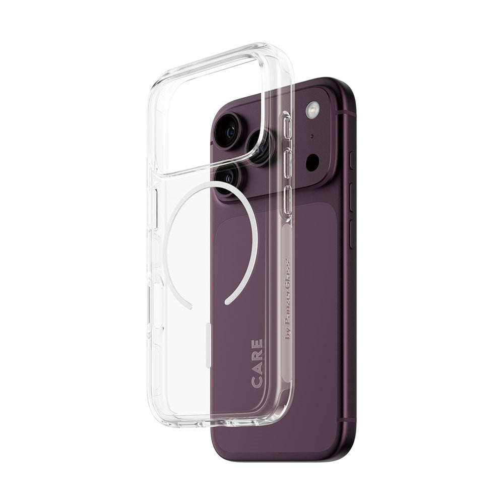 iPhone 18 Pro / 17 Pro CARE by PanzerGlass FLAGSHIP Urban Explorer Cover - MagSafe Kompatibel - Transparent / White