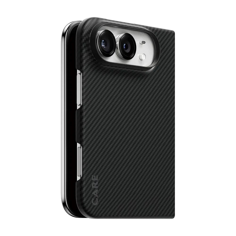 CARE by PanzerGlass iPhone Duo Crossfire Mobil Cover - MagSafe Kompatibel - Sort